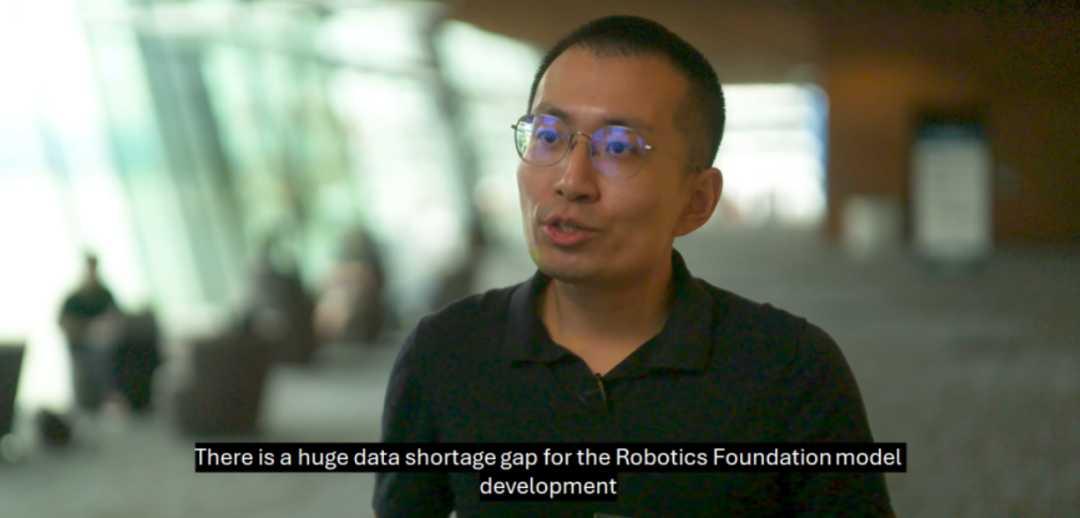 Lightwheel AI CEO Xie Chen speaks about embodied AI data infrastructure in an interview on NVIDIA’s official channel.
