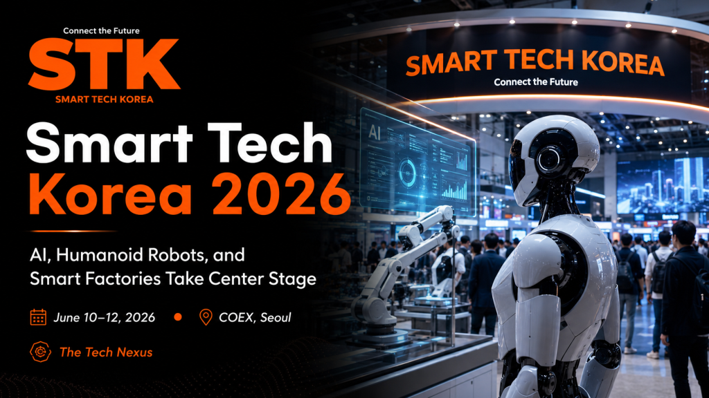 Smart Tech Korea 2026: AI, Humanoid Robots, and Smart Factories Take Center Stage Smart Tech Korea 2026
