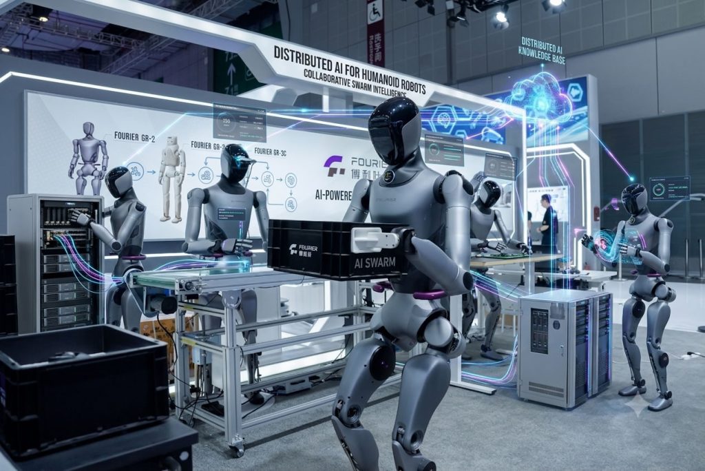 Distributed AI For Humanoid Robots