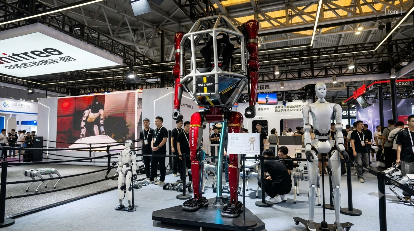 Unitree GD01 at WAIC 2026