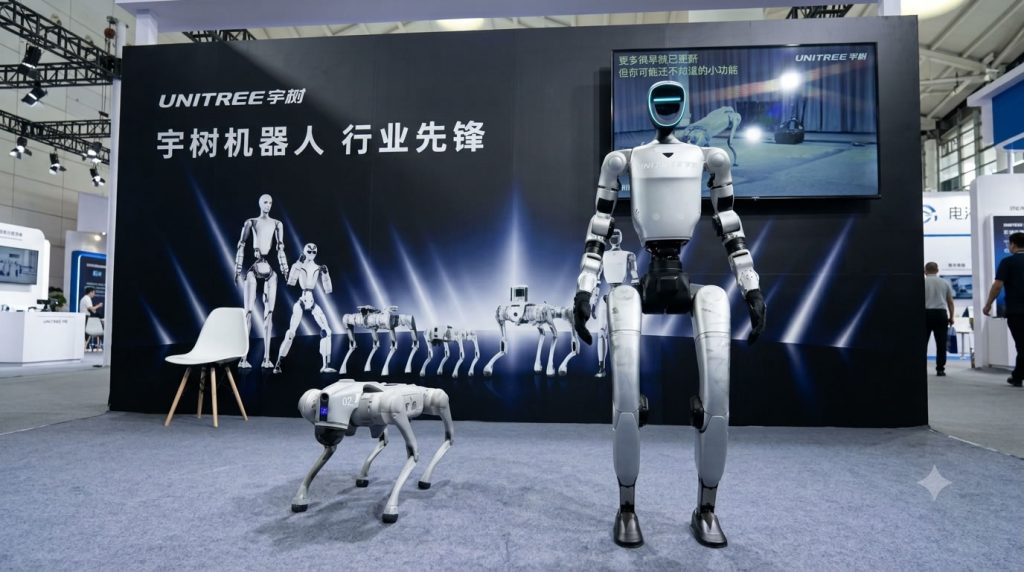 humanoid and quadruped robots