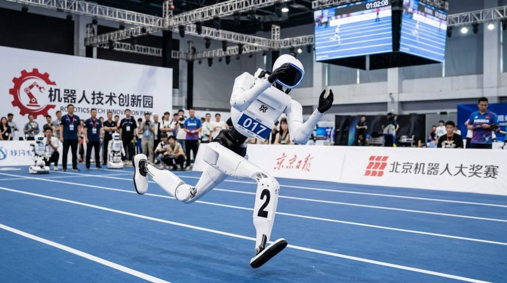 Why This Humanoid Robot Runs With Its Hands Near Its Face Tiangong Omni at WHRG 2026