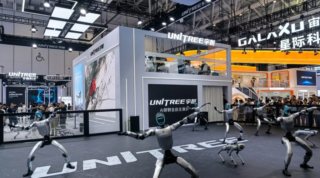 Unitree Swarm Control at WRC 2026