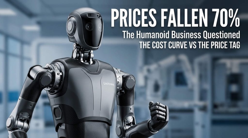Humanoid Robot Prices Fall 70%: What It Means for the Business Model Humanoid Robot Prices Fall 70%