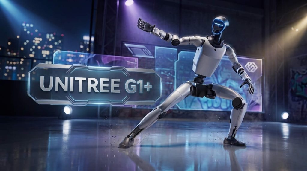 Unitree G1+ humanoid robot