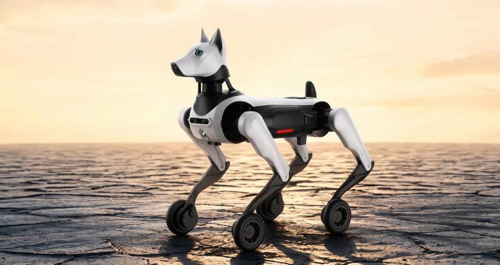China Unveils What It Calls the World’s First Wheel-Legged Guide Robot Xiaoyuan Wheel-Legged Guide Robot