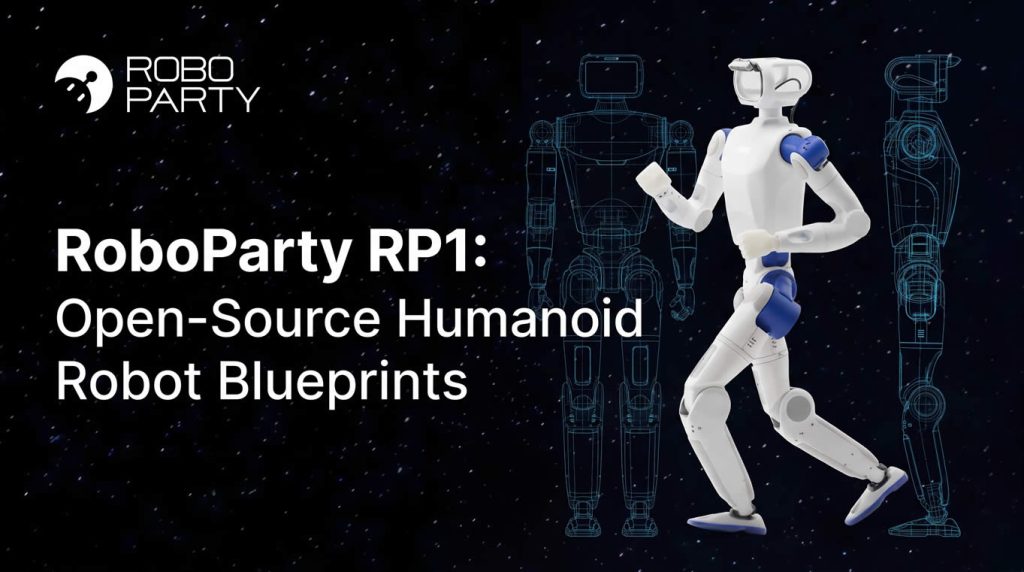 RoboParty RP1 Open-Source Humanoid Robot Blueprints